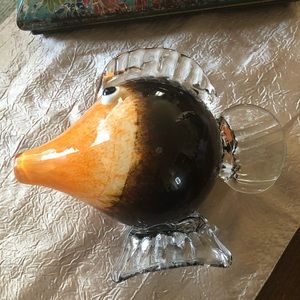Artisan Hand Blown Glass fish